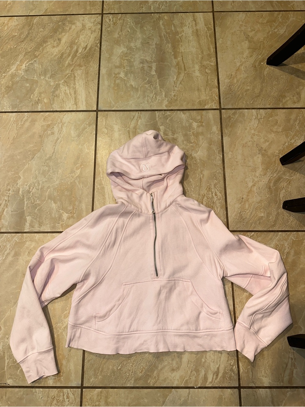 Feather Pink Lululemon Scuba Oversized Hoodie Size XS/S